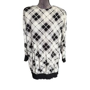 Tandy‎ Vintage Long Blouse Size 16W